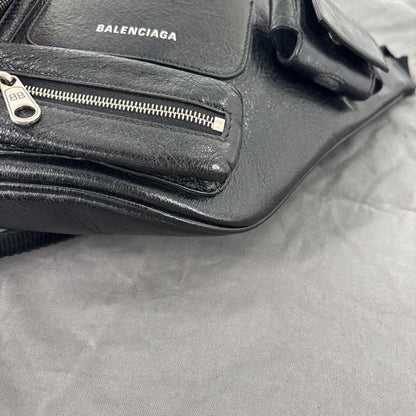 Balenciaga Supervisi Belt Bag Black — view 7