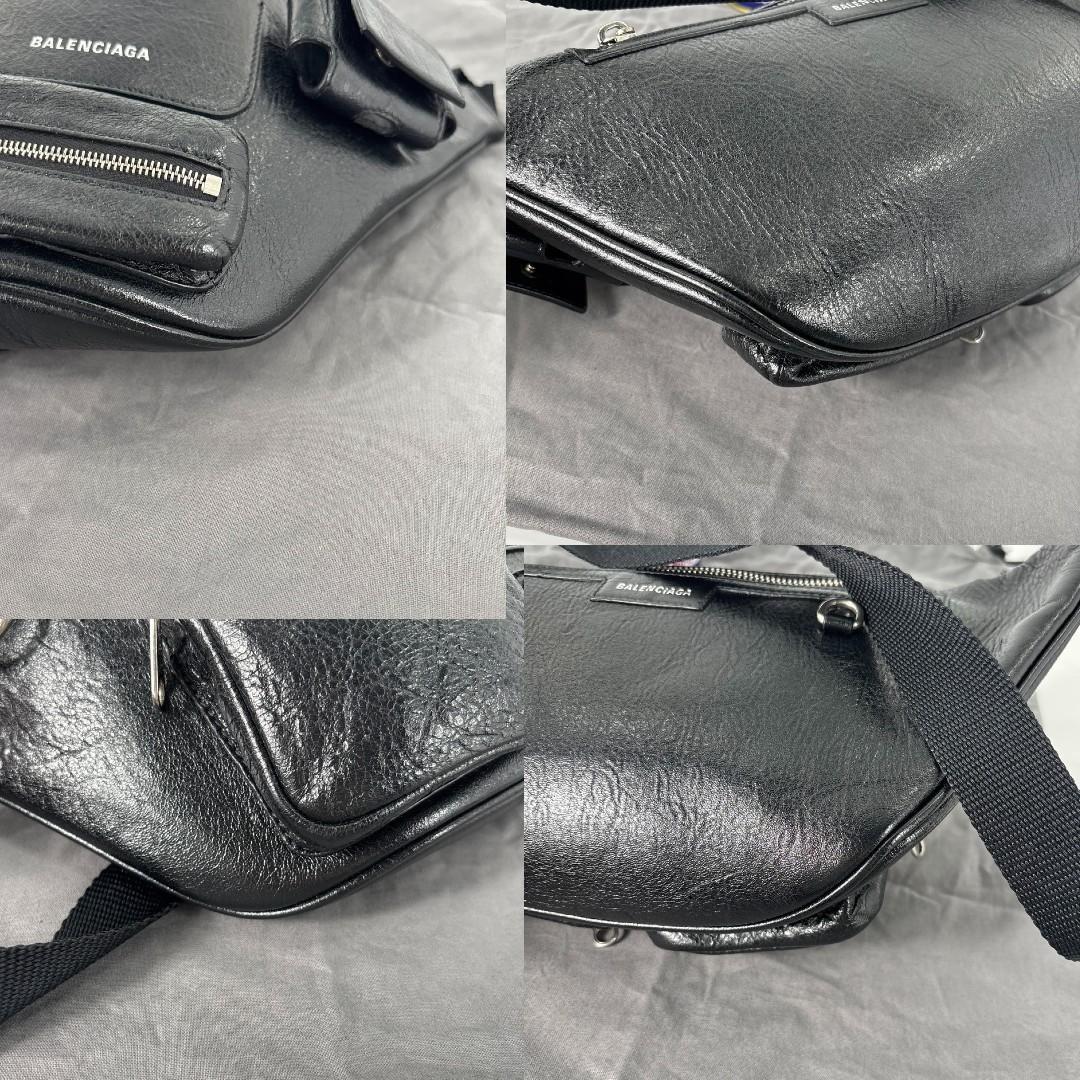 Balenciaga Supervisi Belt Bag Black — view 8