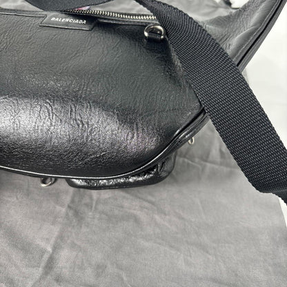 Balenciaga Supervisi Belt Bag Black — view 9