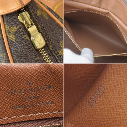 ◇louis Vuitton Boulogne 30 Shoulder Bag Monogram Leather Brown