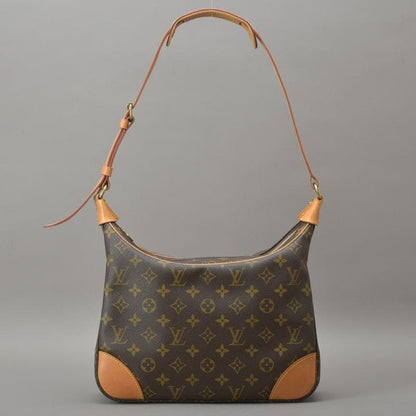 ◇louis Vuitton Boulogne 30 Shoulder Bag Monogram Leather Brown