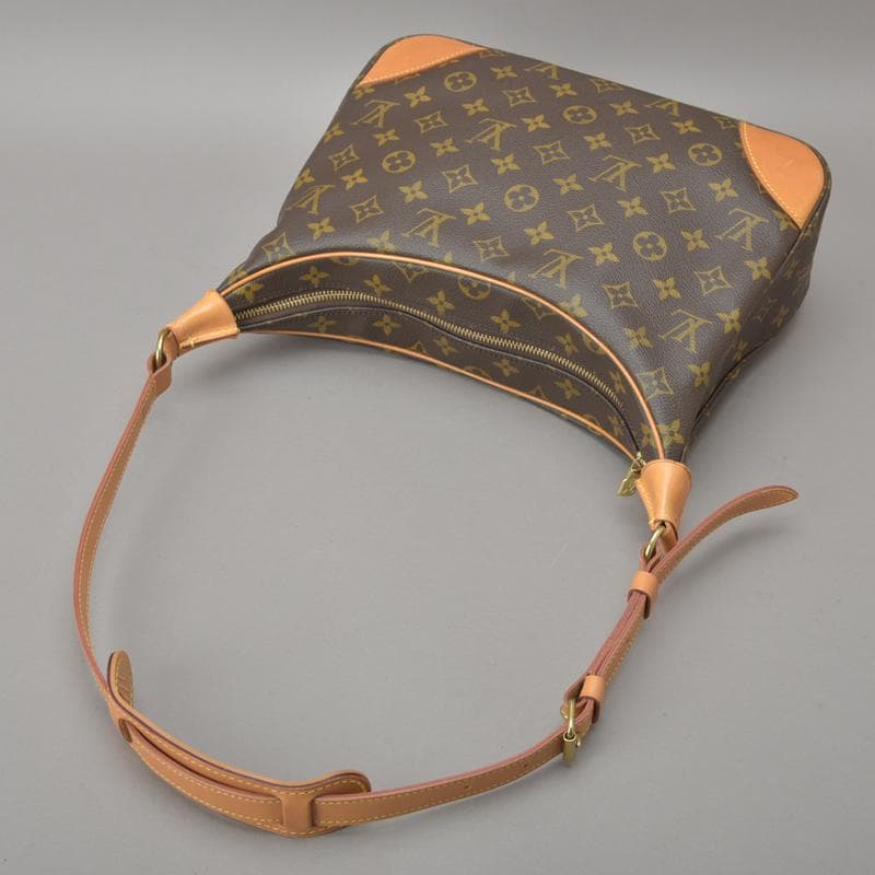 ◇louis Vuitton Boulogne 30 Shoulder Bag Monogram Leather Brown