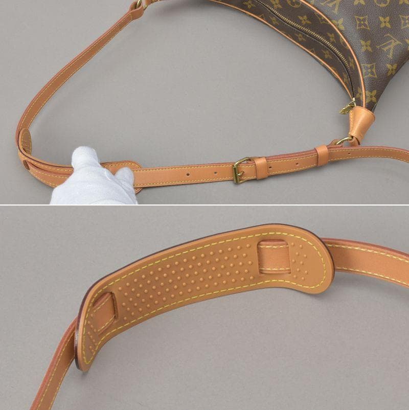 ◇louis Vuitton Boulogne 30 Shoulder Bag Monogram Leather Brown