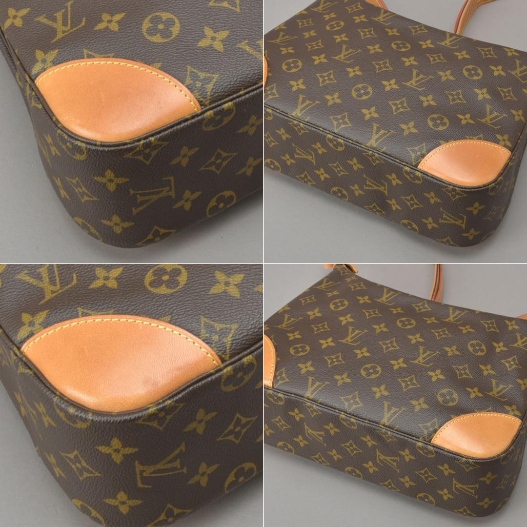 ◇louis Vuitton Boulogne 30 Shoulder Bag Monogram Leather Brown