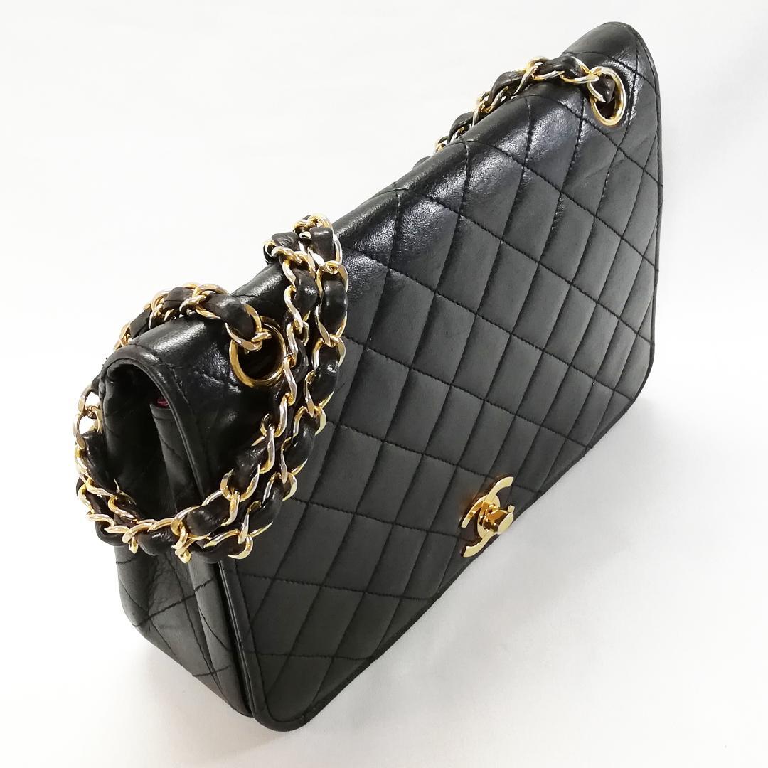 Chanel Quilted Single Flap Bag Chain — view 2