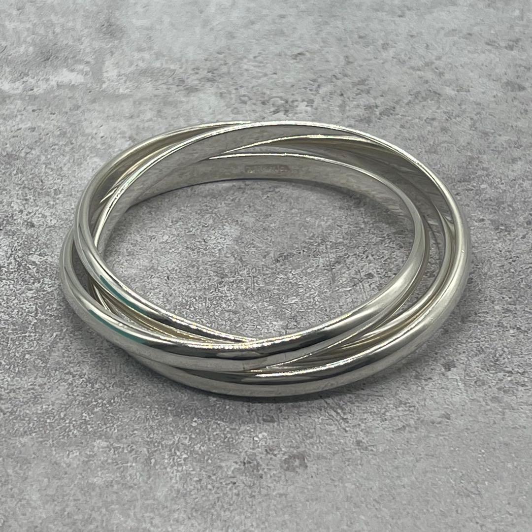 Tiffany & Co Snake Trinity Triple Bangle Bracelet