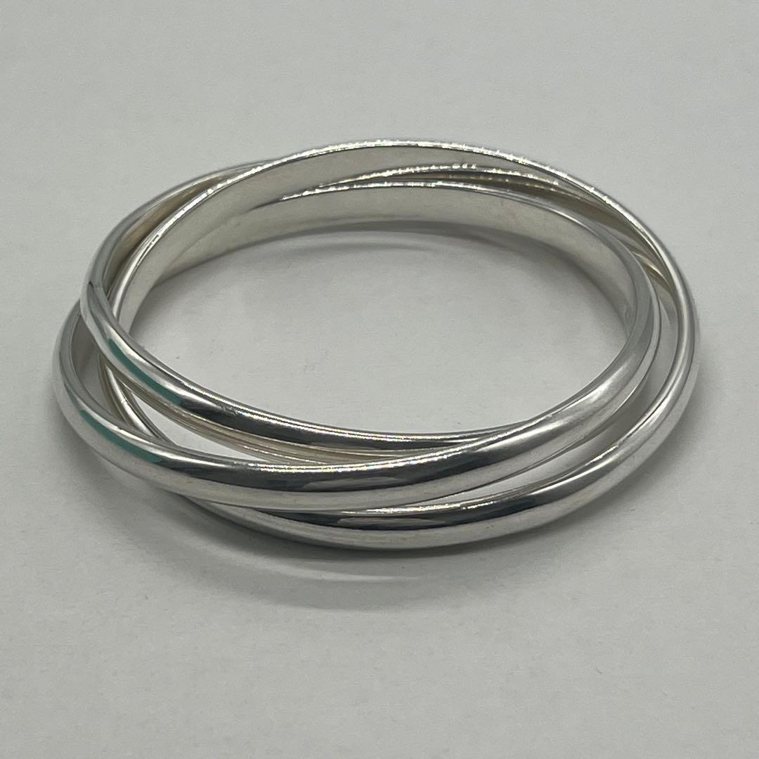 Tiffany & Co Snake Trinity Triple Bangle Bracelet — view 3