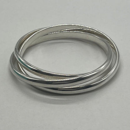 Tiffany & Co Snake Trinity Triple Bangle Bracelet — view 3