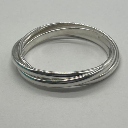 Tiffany & Co Snake Trinity Triple Bangle Bracelet — view 4