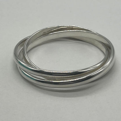 Tiffany & Co Snake Trinity Triple Bangle Bracelet — view 5