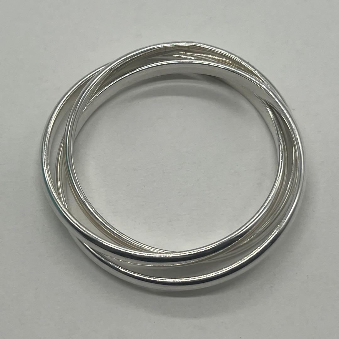 Tiffany & Co Snake Trinity Triple Bangle Bracelet — view 6