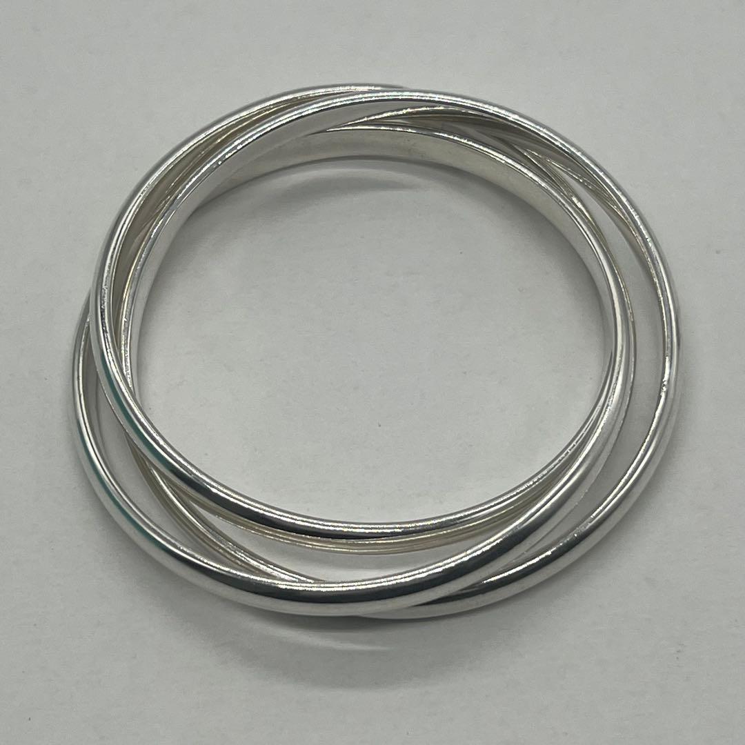 Tiffany & Co Snake Trinity Triple Bangle Bracelet — view 7