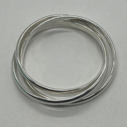 Tiffany & Co Snake Trinity Triple Bangle Bracelet — view 7