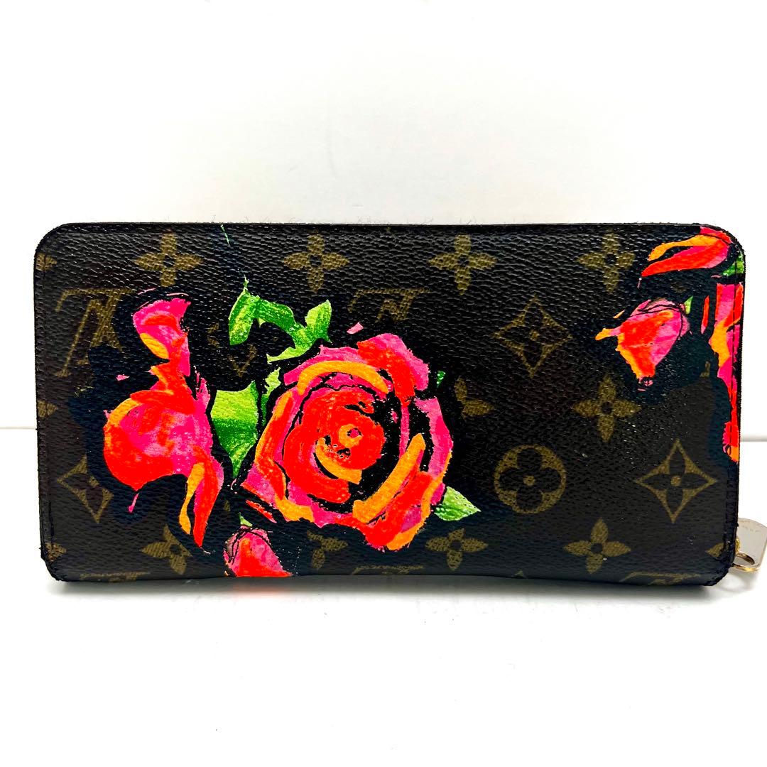 Louis Vuitton Monogram Rose Stephen Sprouse Zippy Wallet — view 2