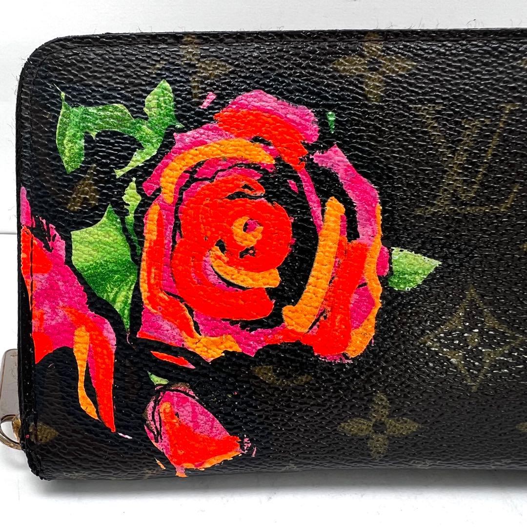 Louis Vuitton Monogram Rose Stephen Sprouse Zippy Wallet — view 3
