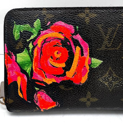 Louis Vuitton Monogram Rose Stephen Sprouse Zippy Wallet — view 3