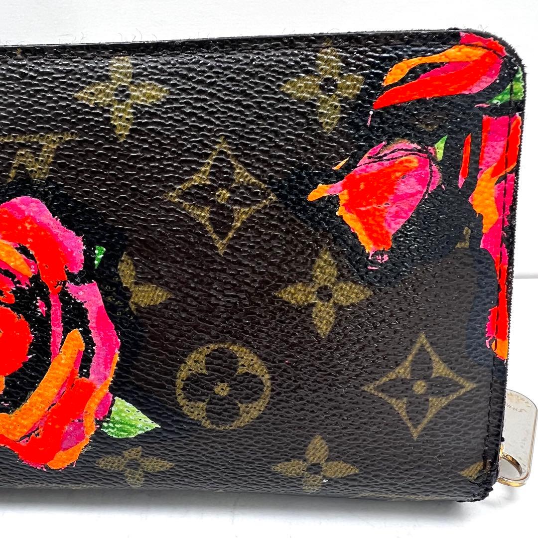 Louis Vuitton Monogram Rose Stephen Sprouse Zippy Wallet — view 6
