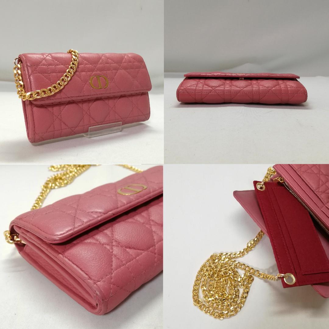Dior Wallet Pink Gold — view 3