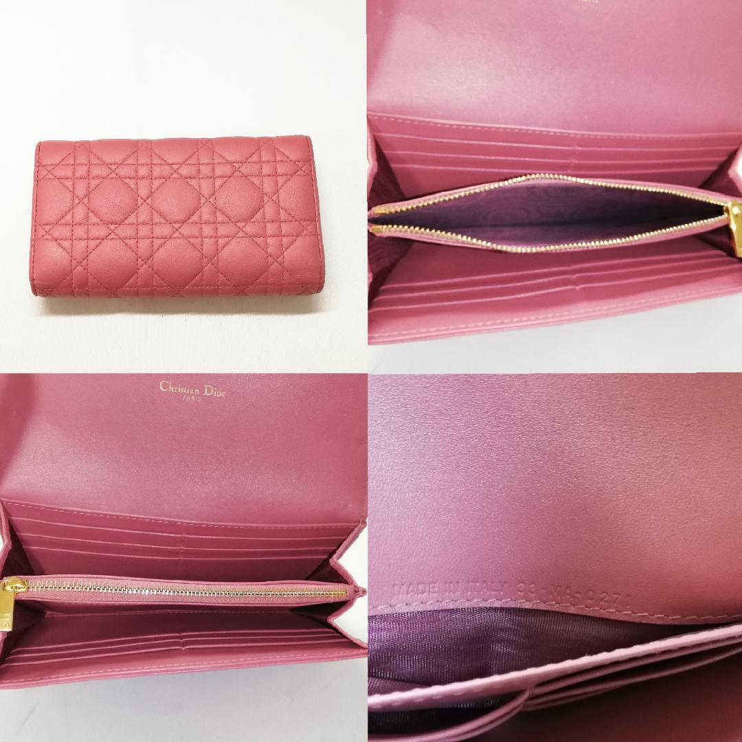Dior Wallet Pink Gold — view 4