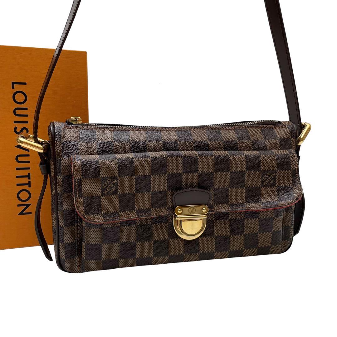 Louis Vuitton Damier Leather Ravello GM Shoulder Bag