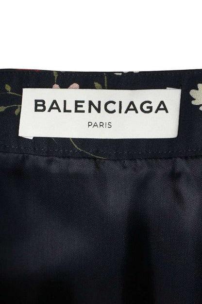 Balenciaga 492322 Txa88 Pleated Flower Skirt Women's 34