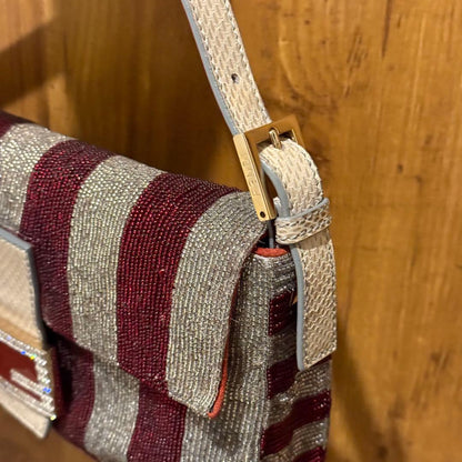 Fendi Baguette Bead Shoulder Bag — view 6