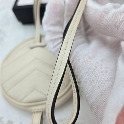 Gucci Coin Case Wallet Quilted White — view 9
