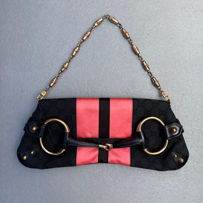 Gucci Tom Ford Era Horsebit Chain Clutch