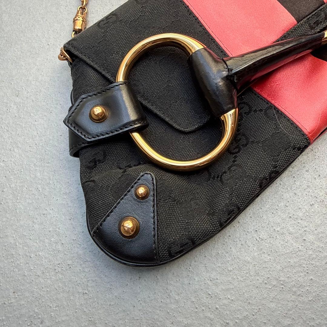 Gucci Tom Ford Era Horsebit Chain Clutch — view 3