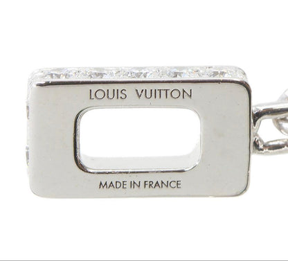 Louis Vuitton 18k White Gold Pendant LV XL Rainbow Necklace — view 8