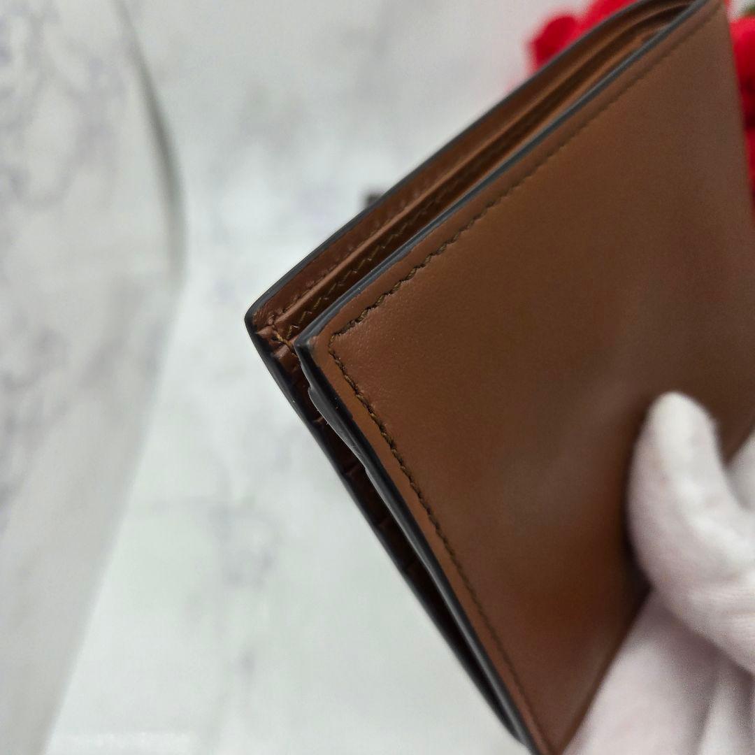 Gucci Bifold Wallet Brown Simple — view 7