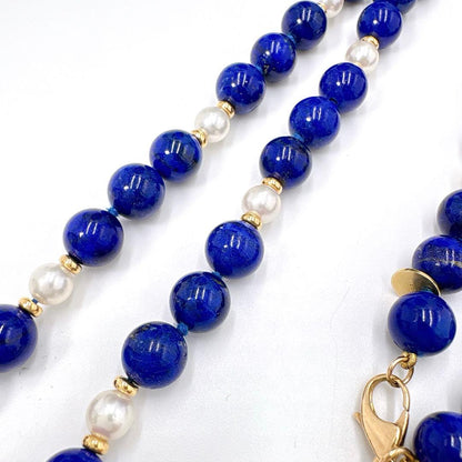 Tiffany & Co Lapis Lazuli Pearl GK14