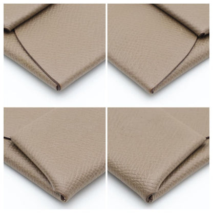 Hermes Bastia Etoupe Veau Epsom Coin Case — view 8