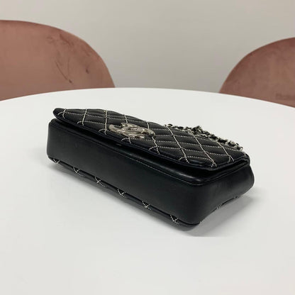 Chanel Mini Quilted Leather Single Flap Shoulder Bag