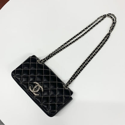 Chanel Mini Quilted Leather Single Flap Shoulder Bag