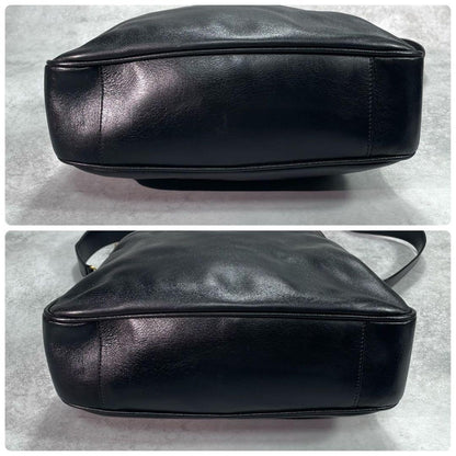 Gucci Shoulder Bag 2-Way Bamboo Black Leather — view 8