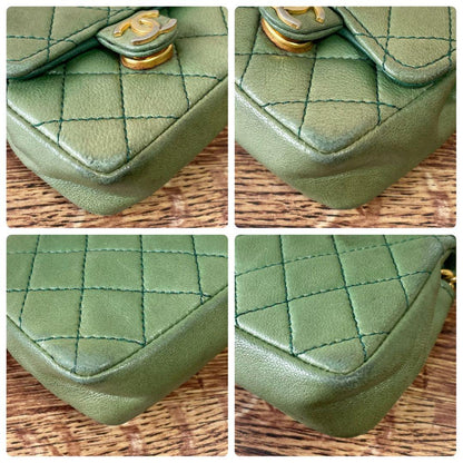 Chanel Mini Quilted Lambskin CC Logo Pouch Charm — view 7