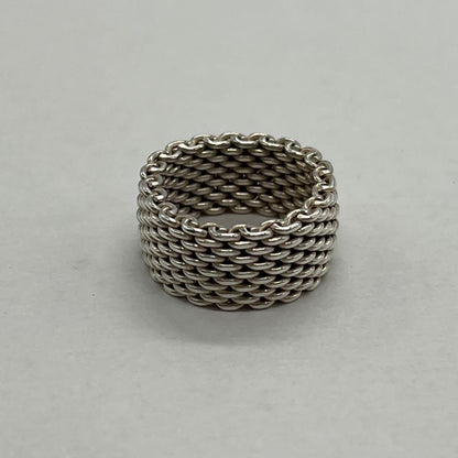 Tiffany & Co Somerset Ring Mesh — view 3