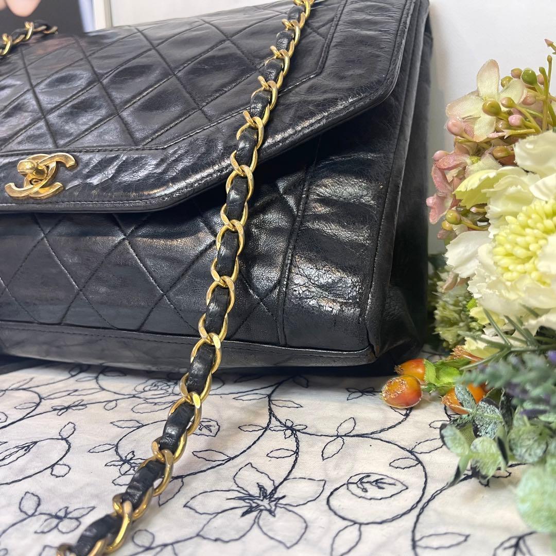 Chanel Vintage Mademoiselle Quilted Shoulder Bag — view 5