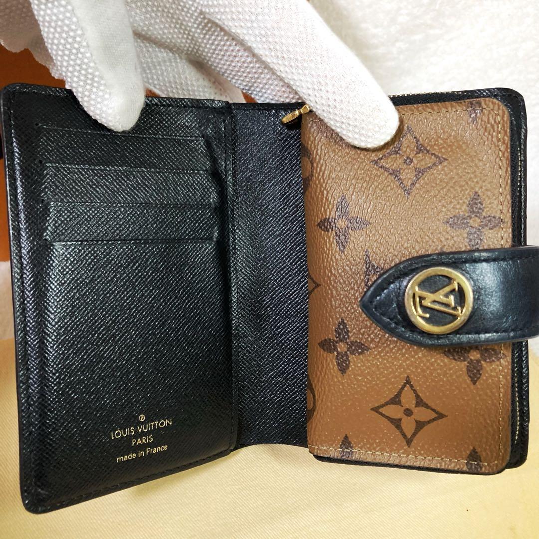 Louis Vuitton Monogram Reverse Portefeuille Juliette Foldable Wallet