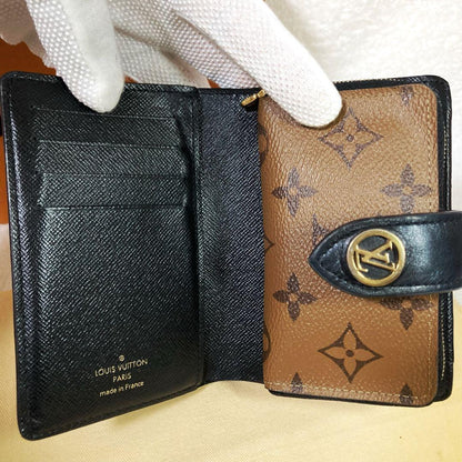 Louis Vuitton Monogram Reverse Portefeuille Juliette Foldable Wallet