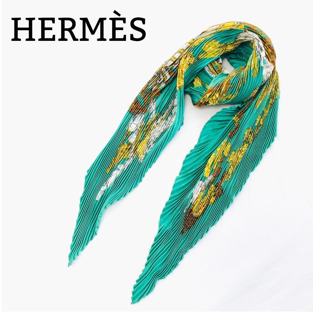 Hermes Carrée Plissé Hat Pleated Scarf No Tags