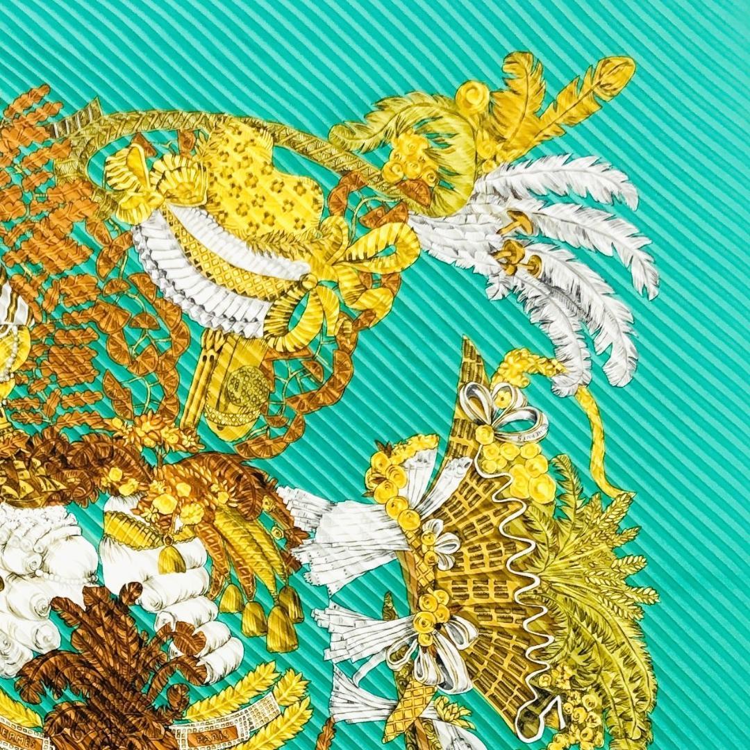 Hermes Carrée Plissé Hat Pleated Scarf No Tags