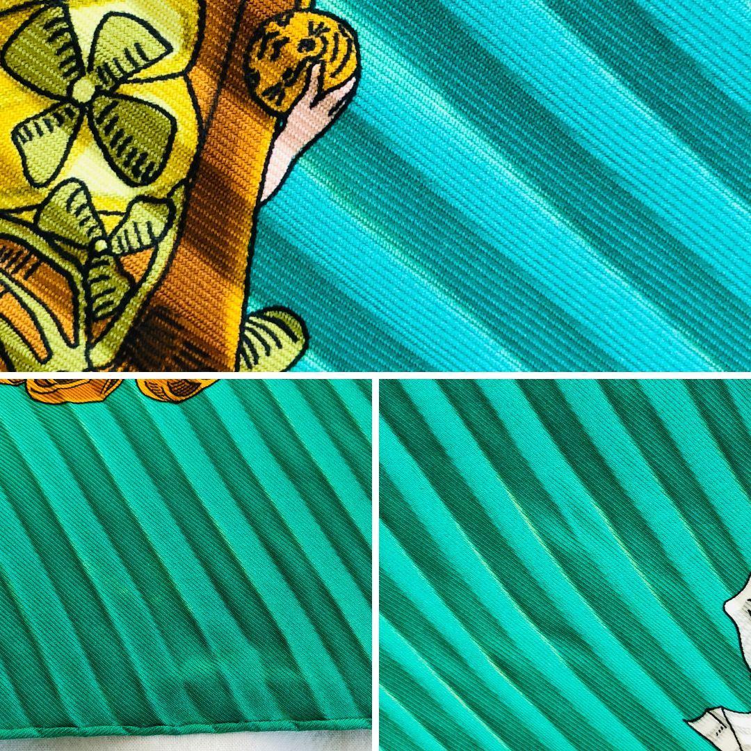 Hermes Carrée Plissé Hat Pleated Scarf No Tags