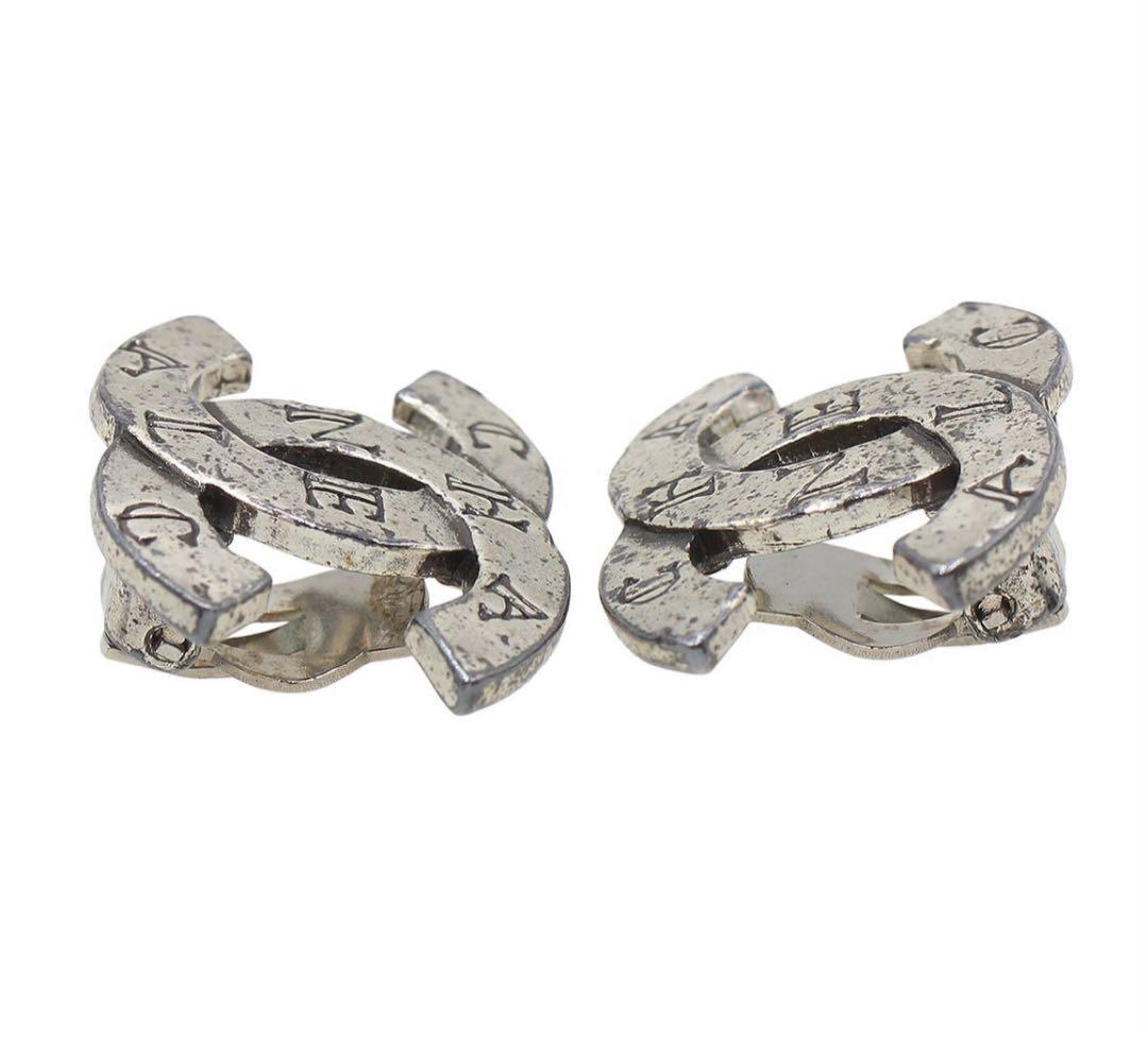 Chanel Coco Mark And Logo Earrings