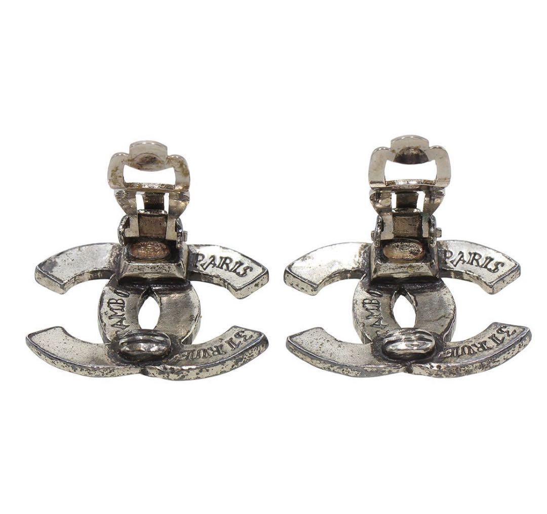Chanel Coco Mark And Logo Earrings