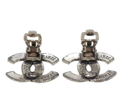 Chanel Coco Mark And Logo Earrings