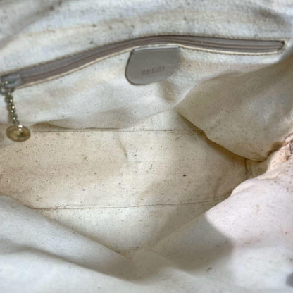 Gucci Handbag Bamboo Beige Leather Gold — view 5