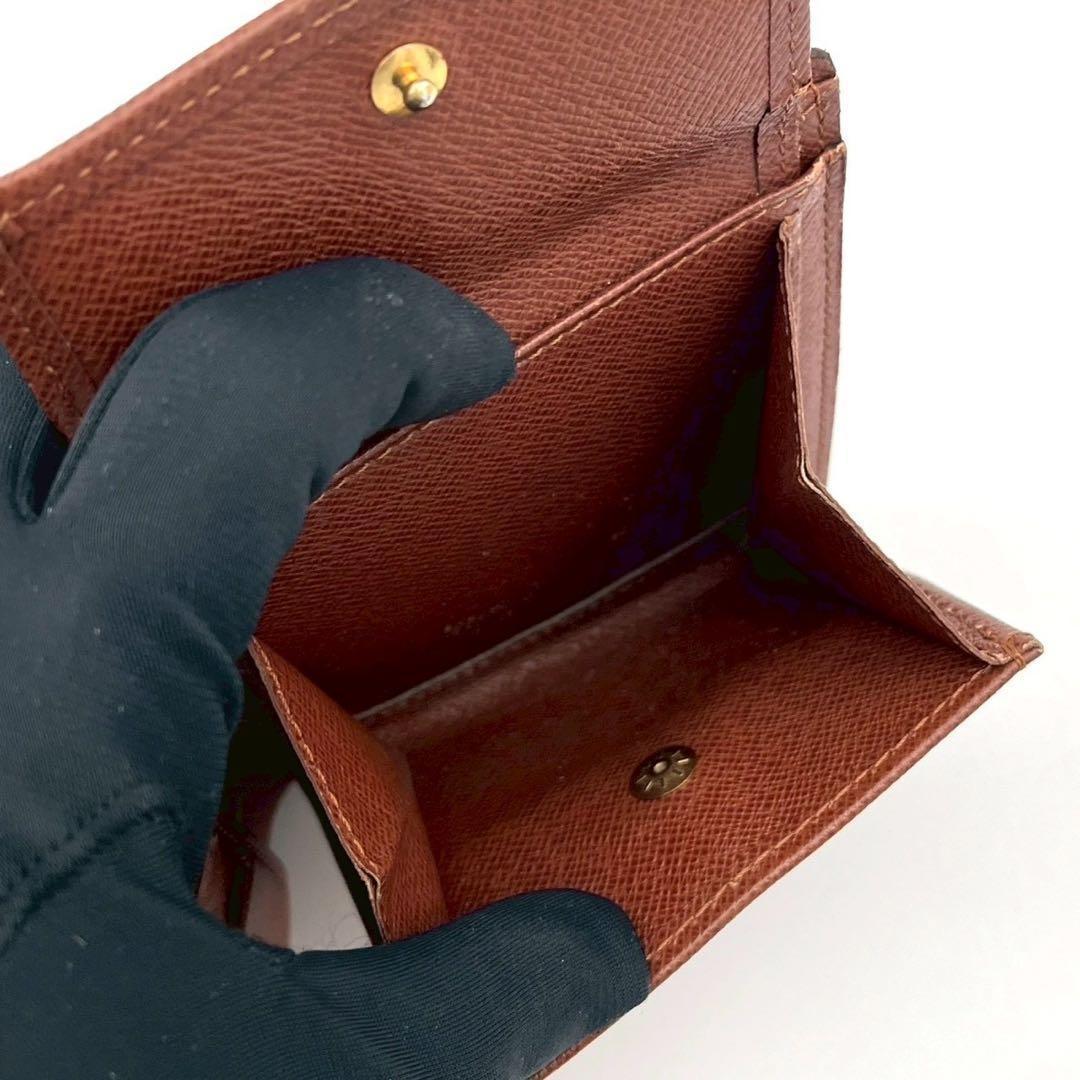 Louis Vuitton Monogram Portefeuille Marco Bifold Wallet Brown Leather — view 5