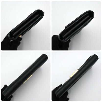 Louis Vuitton Taurillon Portefeuille Capucines Wallet Studs Black — view 7